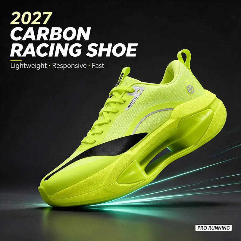 LETCOMFIT Carbon Plate Marathon Running Shoes – Unisex Marathon Running Shoes PRIMED