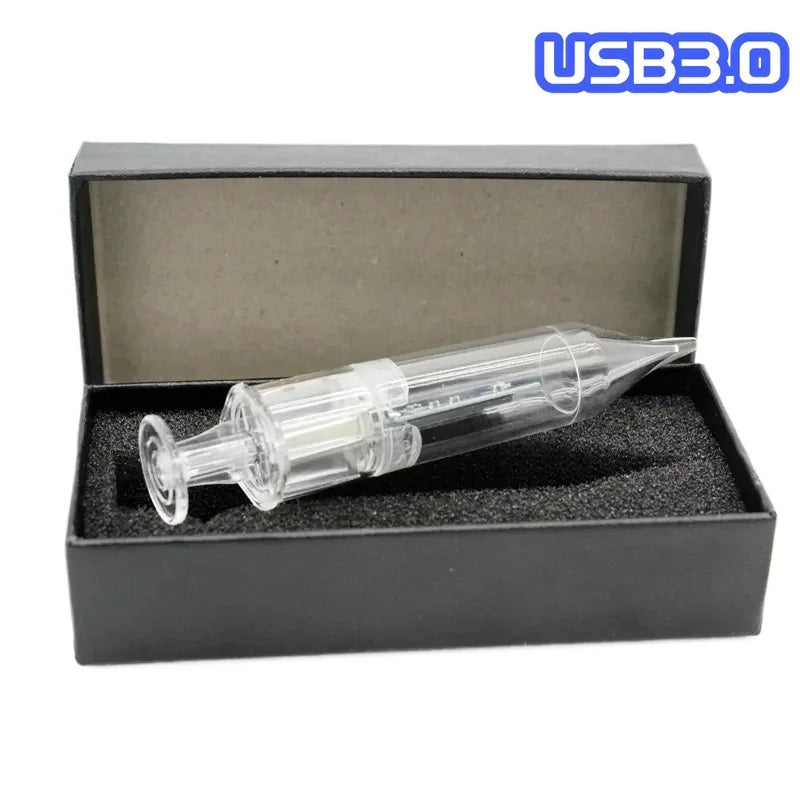 Syringe USB 3.0 Flash Drive Novelty Memory Stick 4–64GB