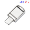JASTER Metal Type-C USB 3.0 Flash Drive 16GB–128GB USB Flash Drive PRIMED 8 GB Silver China Mainland