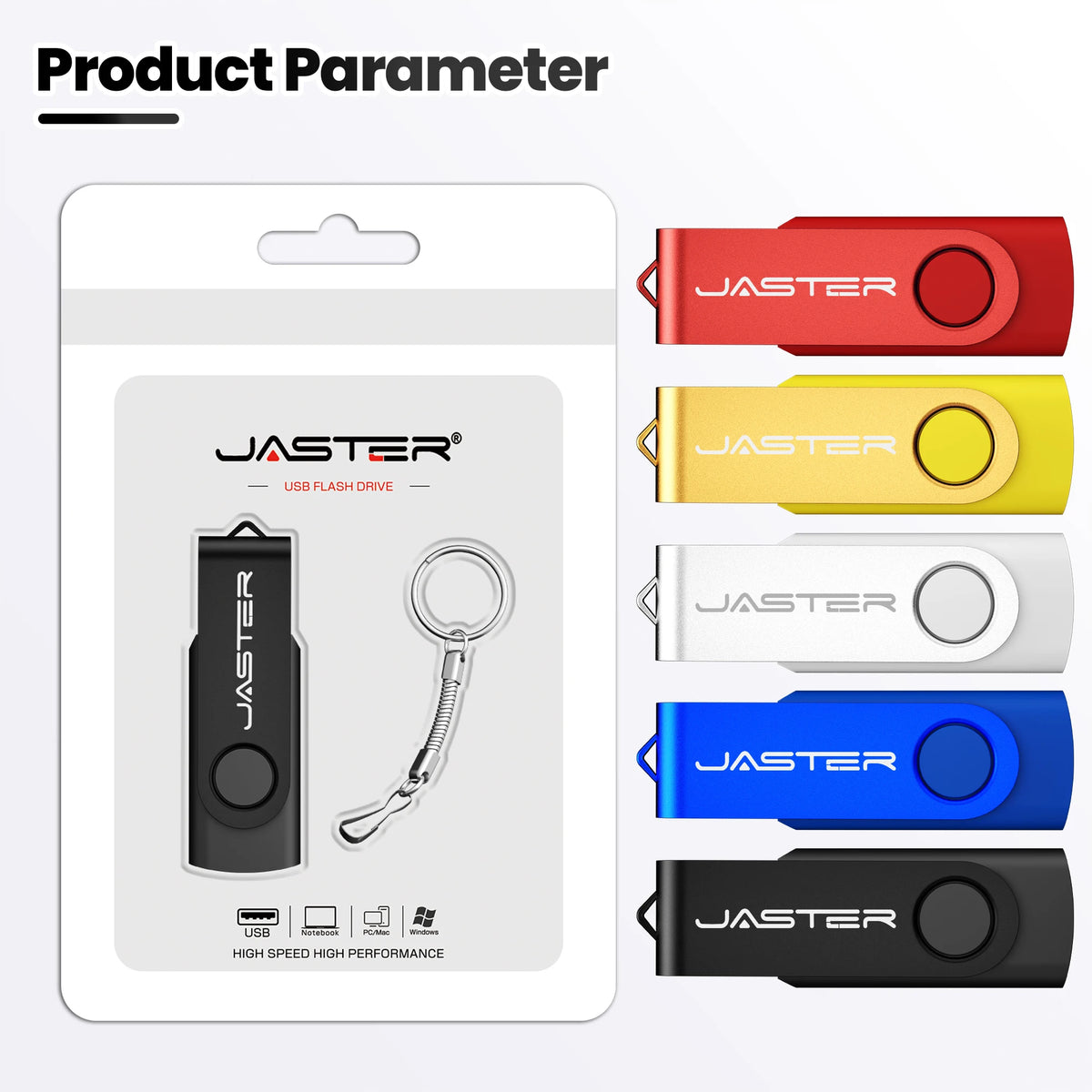 50-Pack USB 2.0 Flash Drives 128MB–16GB | Free Laser Logo USB Flash Drive PRIMED