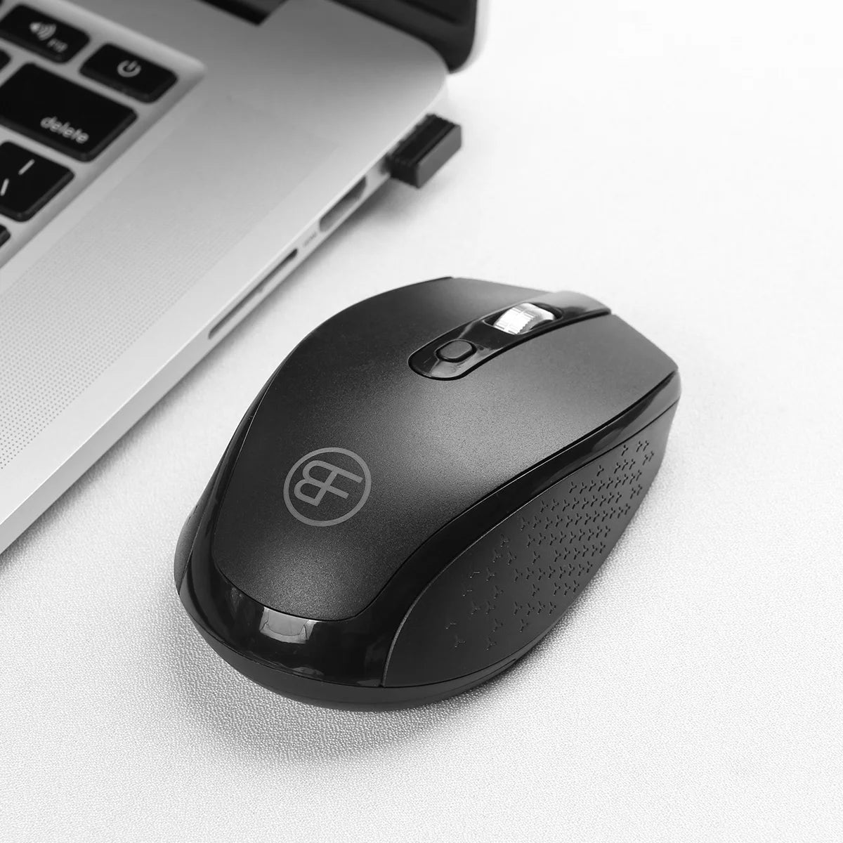 BalanceFit 2.4GHz Wireless Ergonomic Mouse | 1600 DPI USB Wireless Mouse PRIMED black