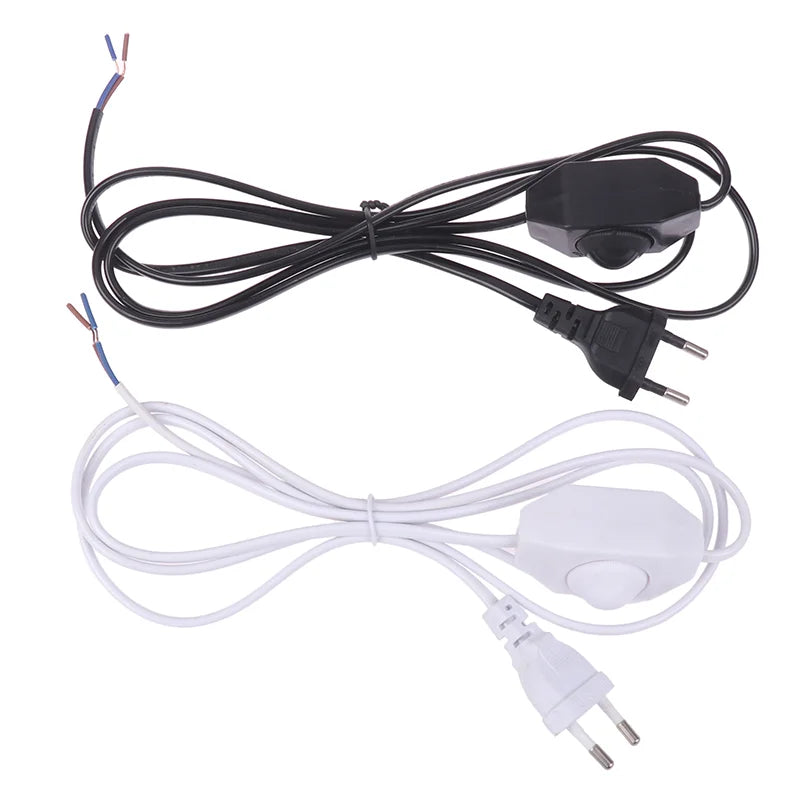 EU Plug 1.8M Dimmer Extension Cord for Table Lamp 220V Dimmer Extension Cord PRIMED