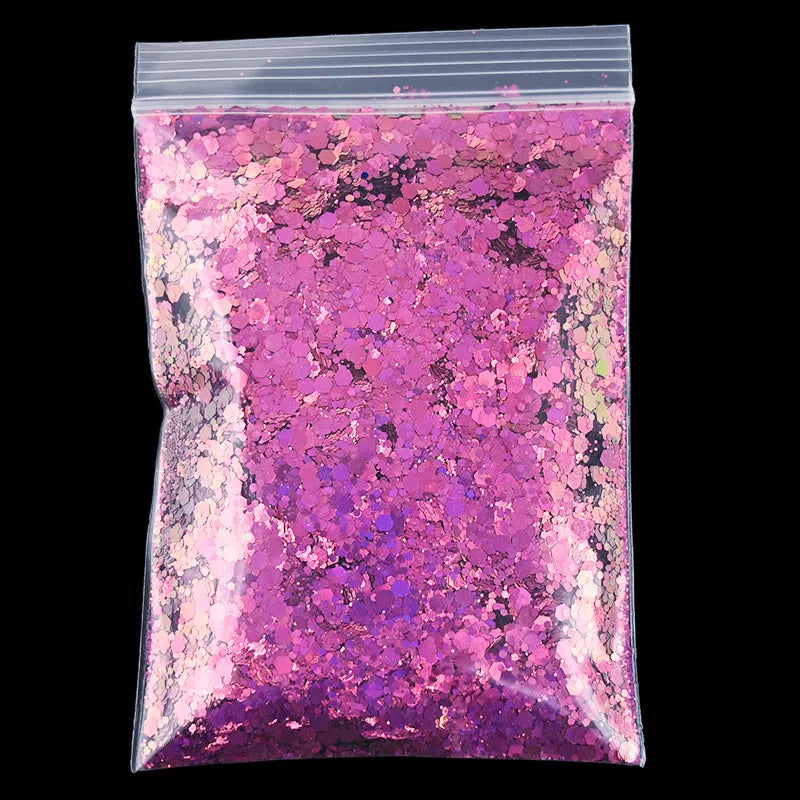 Mermaid Nail Art Glitter 50g – Chameleon Hexagon Sequins