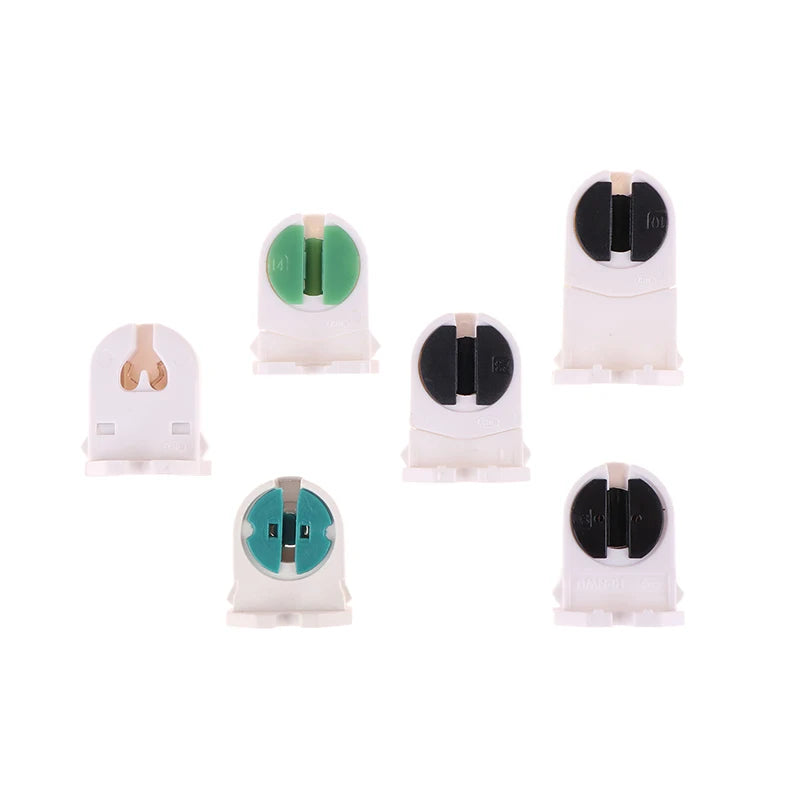 10-Pack T5 G5 Non-Shunted Lamp Socket for LED Fluorescent Tubes