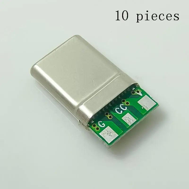 PD Type-C 3-Pin Laptop Charging Connector CC Capacitor 2/10 Sets USB-C Charging Connector PRIMED A1 10 sets