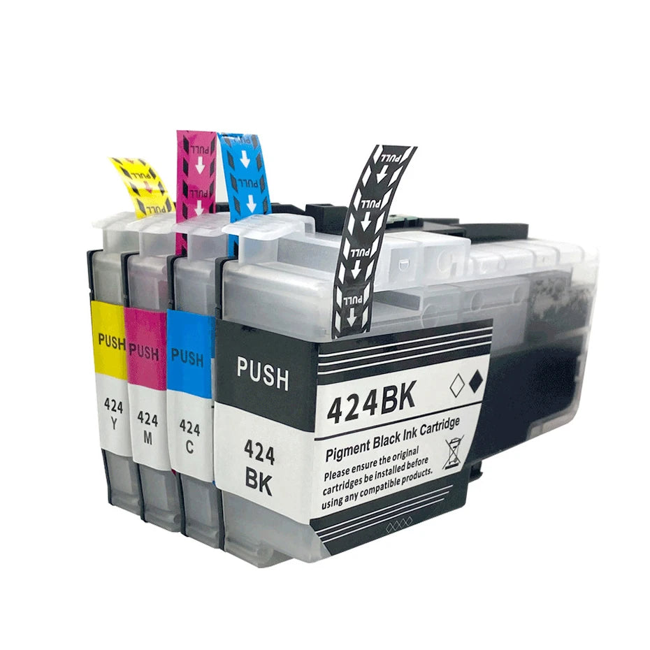 LC424 Compatible Ink Cartridge for Brother DCP-J1200DW Compatible Ink Cartridge PRIMED