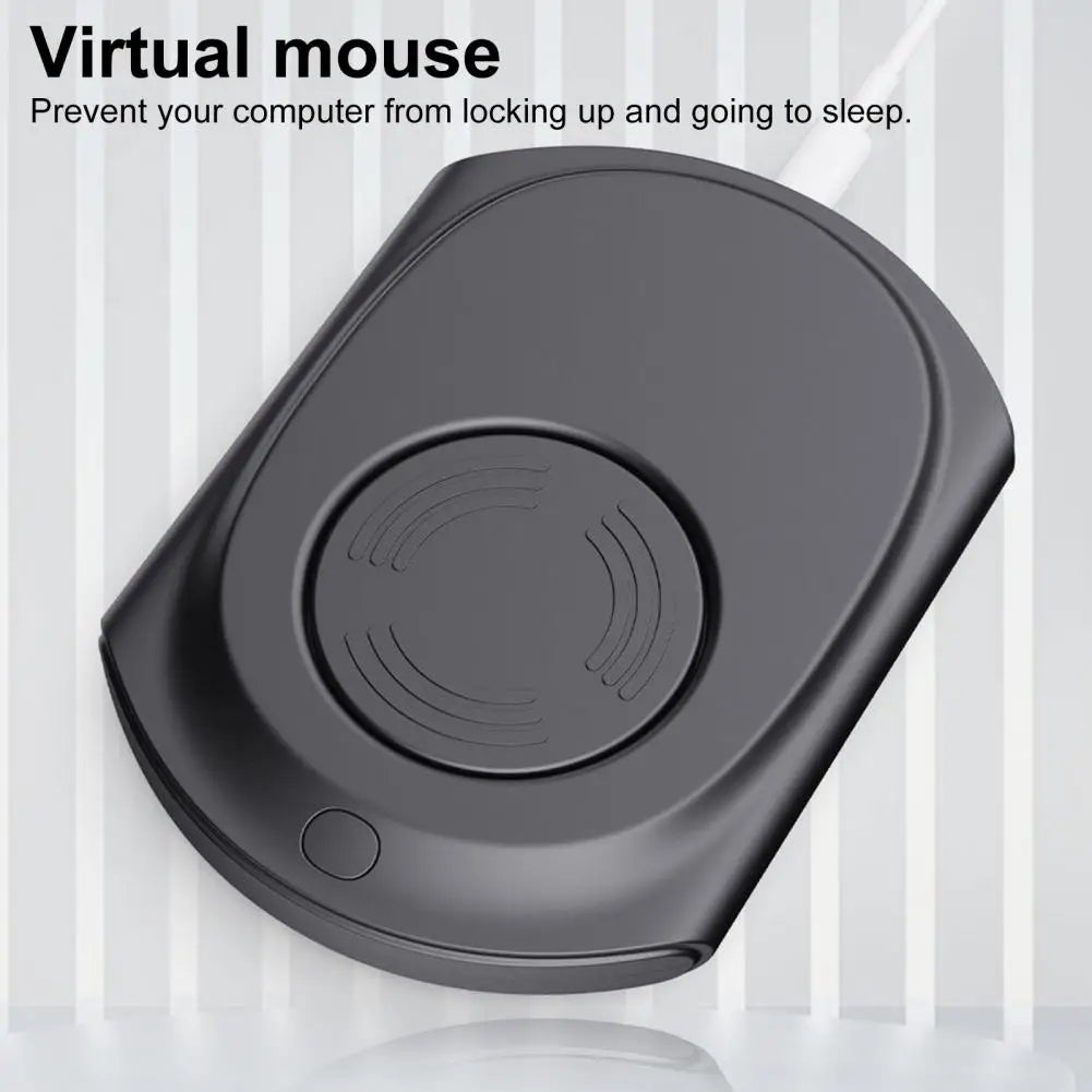 USB Mouse Mover Jiggler – Silent 20dB, Plug & Play USB Mouse Mover PRIMED