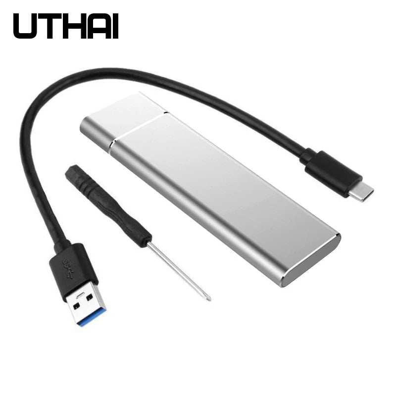UTHAI T24 M.2 NGFF SSD Enclosure USB 3.1 Type-C Aluminum Case