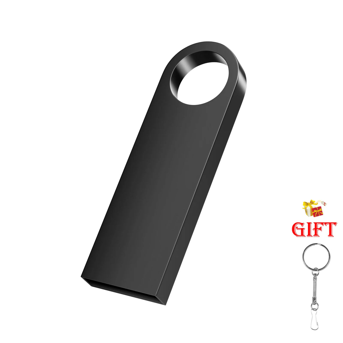 Custom Logo Metal USB Flash Drive 8GB–128GB | Key Ring USB Flash Drive PRIMED 4GB H China Mainland