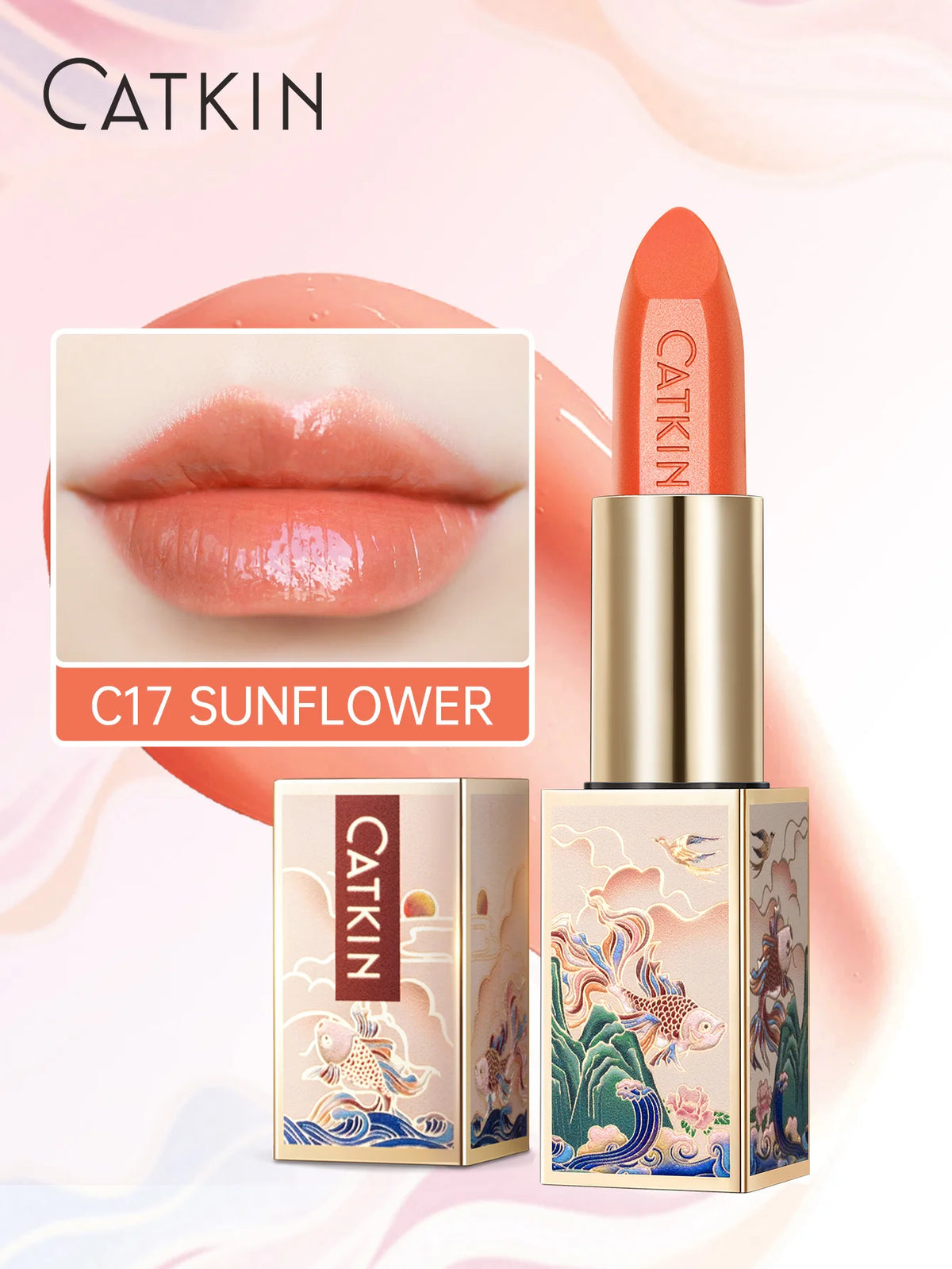 CATKIN Colored Lip Balm – Moisturizing & pH-Activated Glow