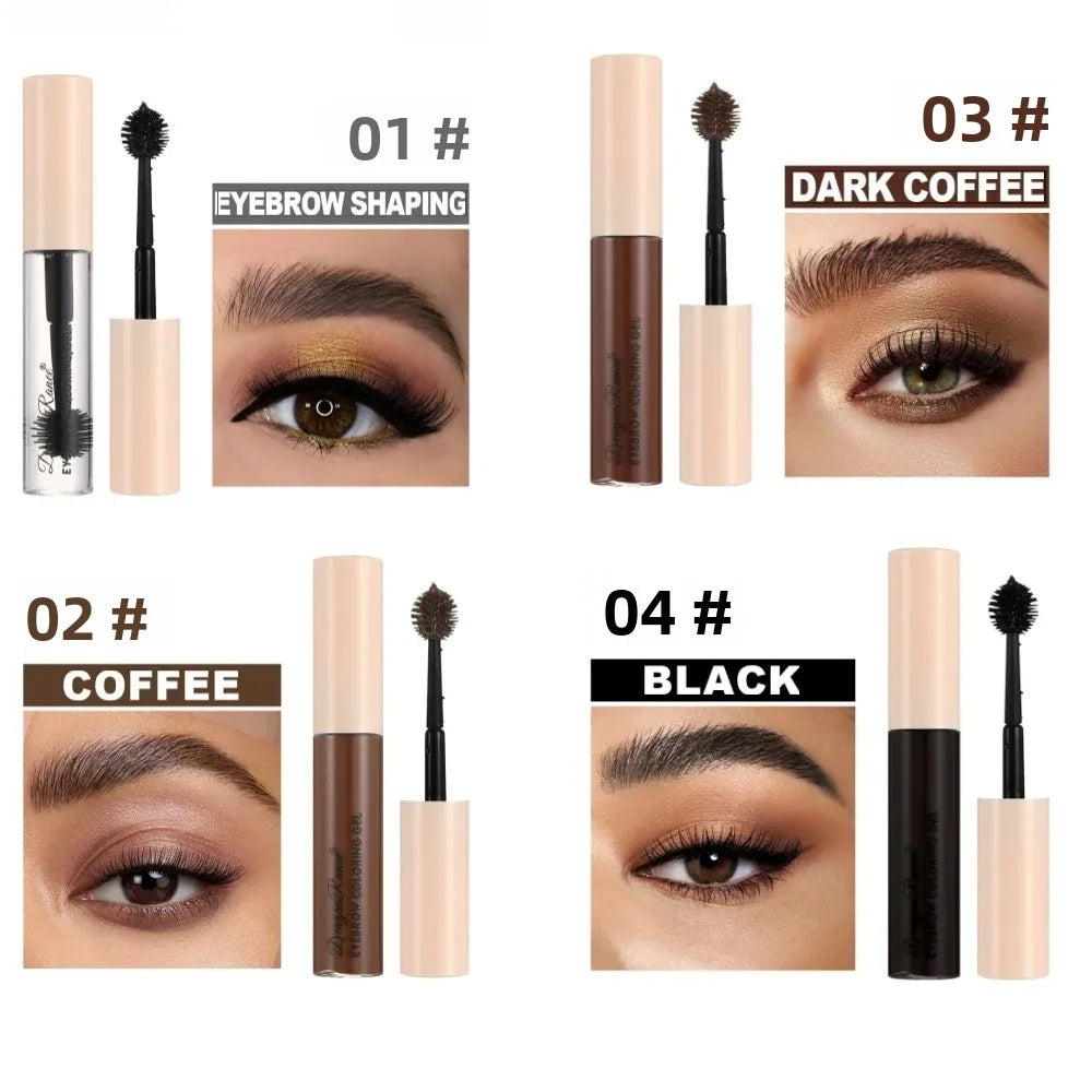 Dragon Ranee Waterproof Eyebrow Gel – Long-Lasting Tinted Brows Eyebrow Styling Gel PRIMED