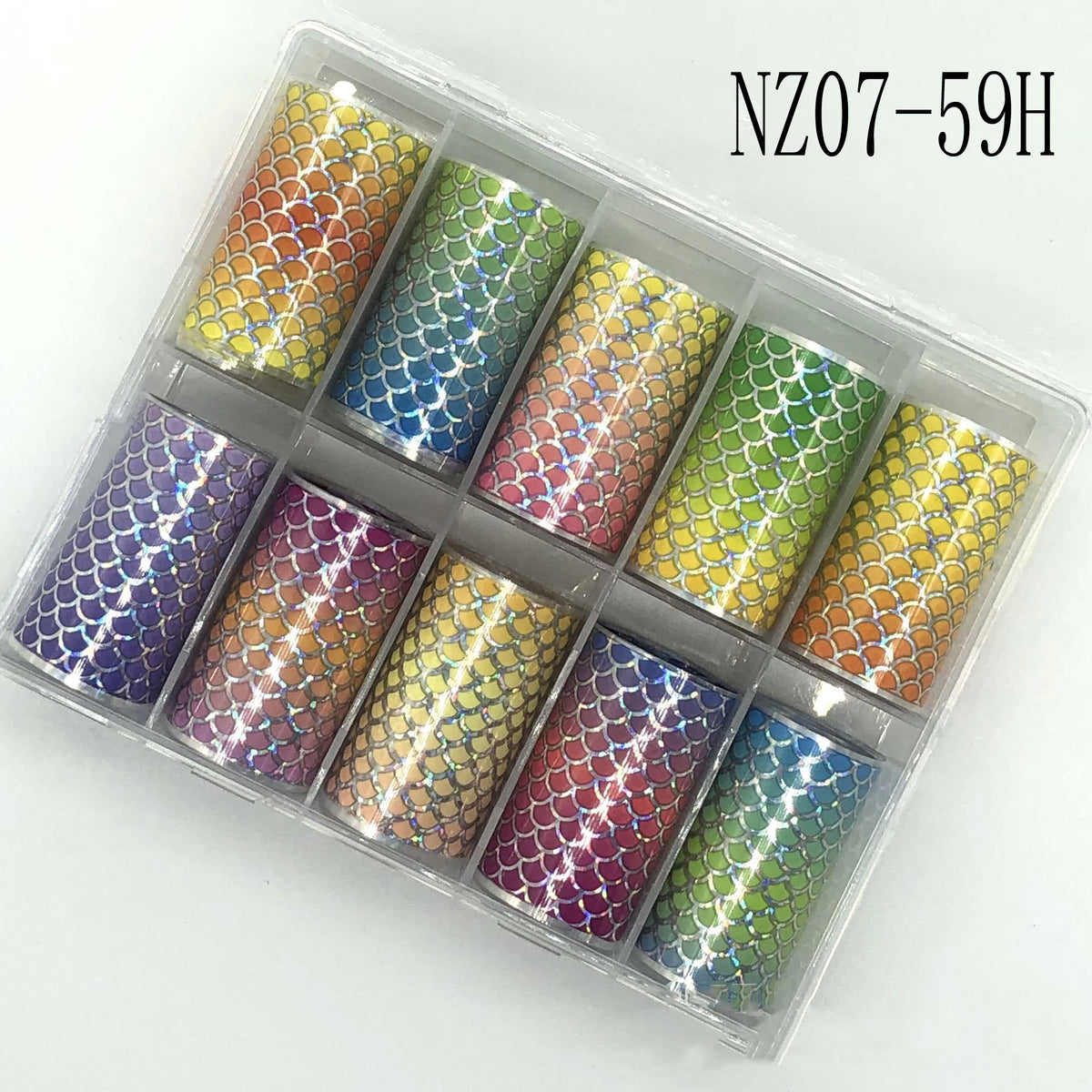 Galaxy Nail Transfer Foils – 10 Rolls, 105 Designs | DIY Nail Art