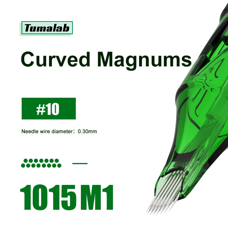 TUMAlab Tattoo Cartridge Needles – Sterilized 50+ Configs
