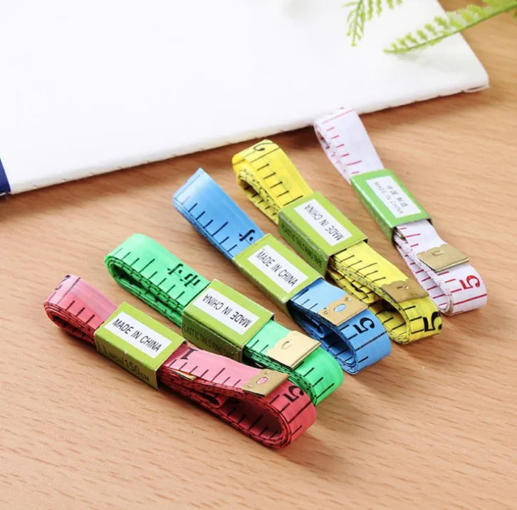 Soft Tailor Tape Measure 150cm/60in – Double-Sided Sewing