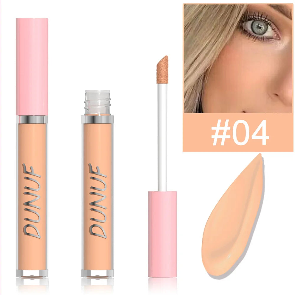 DUNUF Waterproof Liquid Concealer | Full Coverage, 8 Shades