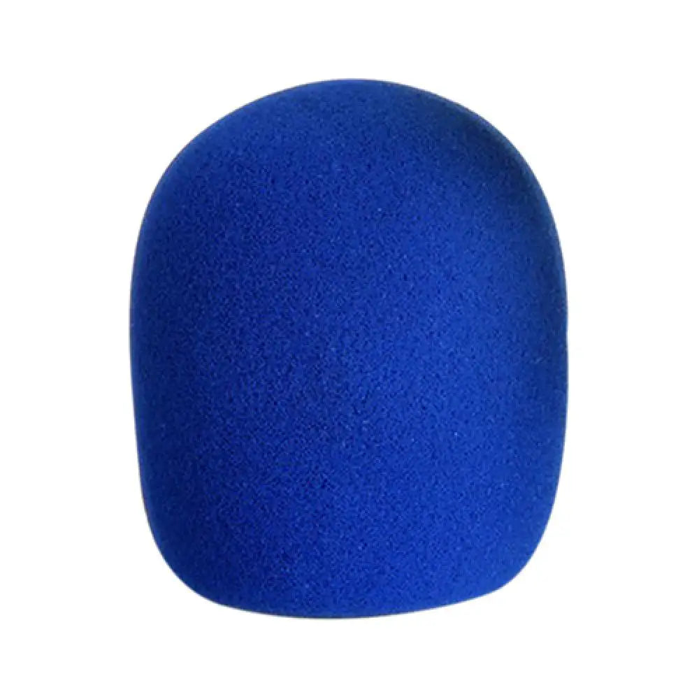 Foam Ball Mic Windscreen – Thickening Sponge Cover 5 Colors Mic Windscreen PRIMED Blue