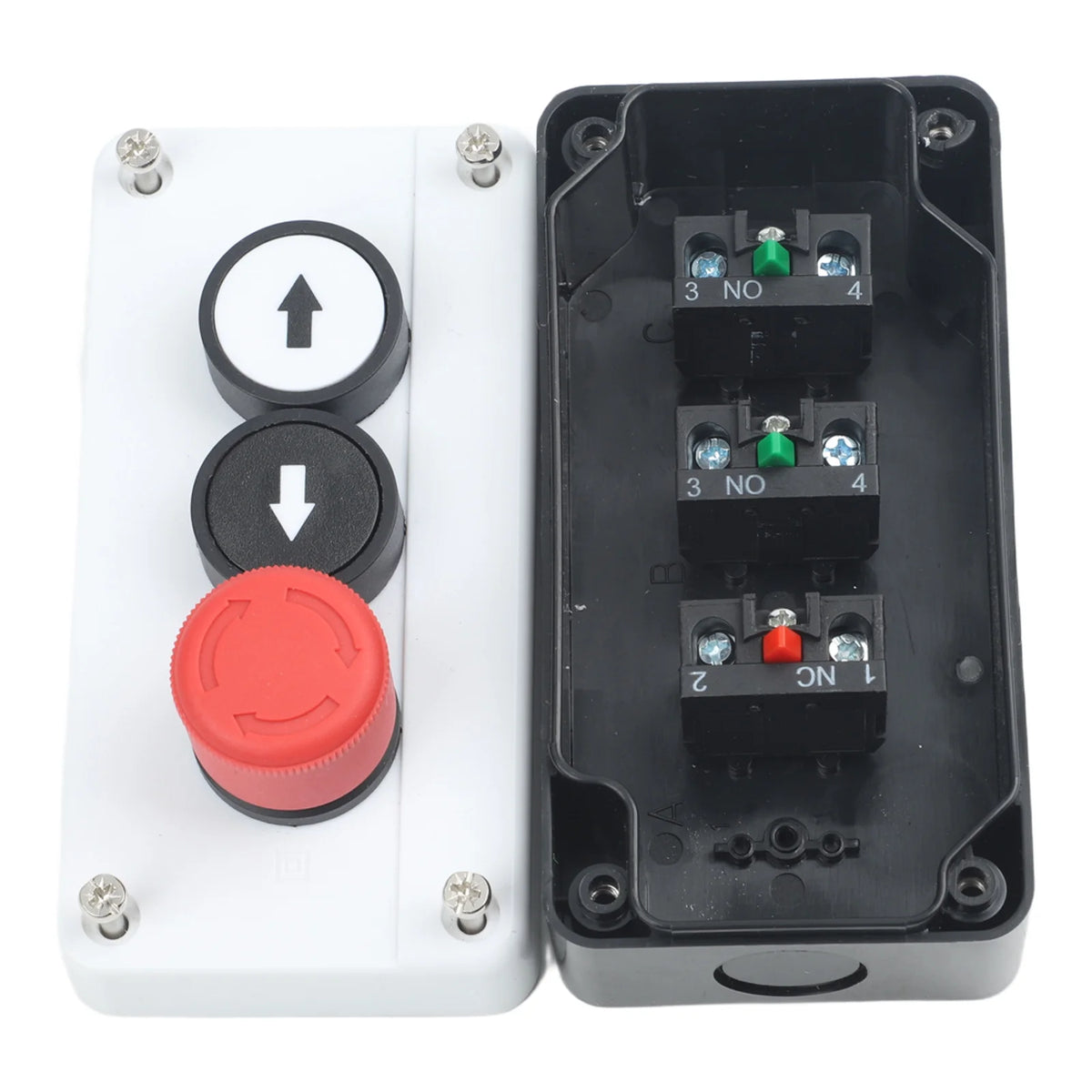XB2 Waterproof Push Button Control Box 1–4 Port Industrial