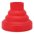 Universal Silicone Hair Dryer Diffuser – Foldable & Heat Resistant Hair Dryer Diffuser PRIMED Red