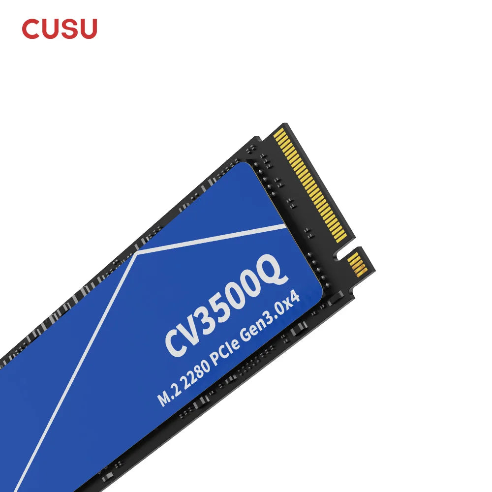 CUSU M.2 NVMe SSD 256GB–2TB PCIe 3.0 2280 | Laptop & Desktop NVMe Solid State Drive PRIMED