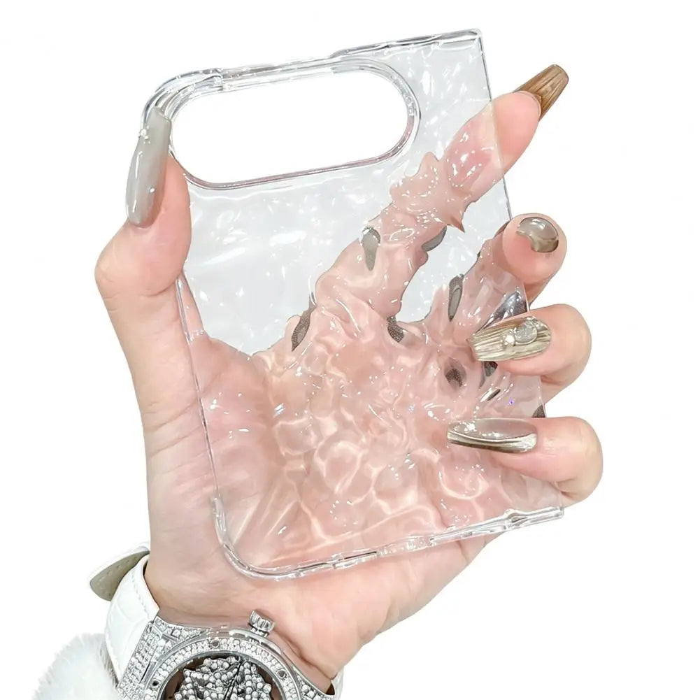 Transparent Foldable iPhone Case – Slim Shockproof Full Cover Phone Case PRIMED