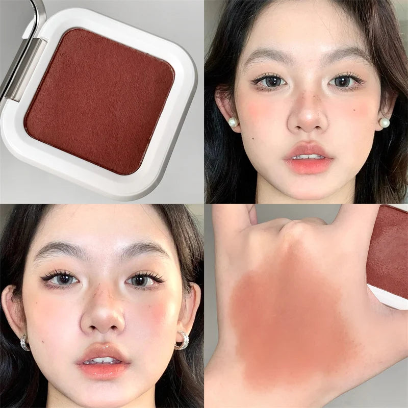 SHAQINUO Matte Blush Powder – Natural Cheek Tint 4 Shades