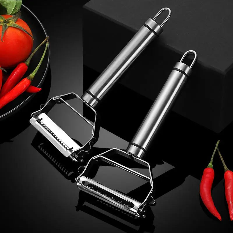 Stainless Steel Multifunctional Fruit & Vegetable Peeler