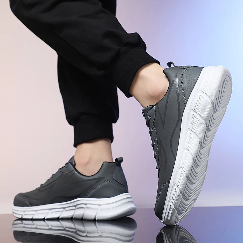 LETCOMFIT Men's Waterproof Sneakers | Non-Slip Walking Shoes Men's Sneakers PRIMED