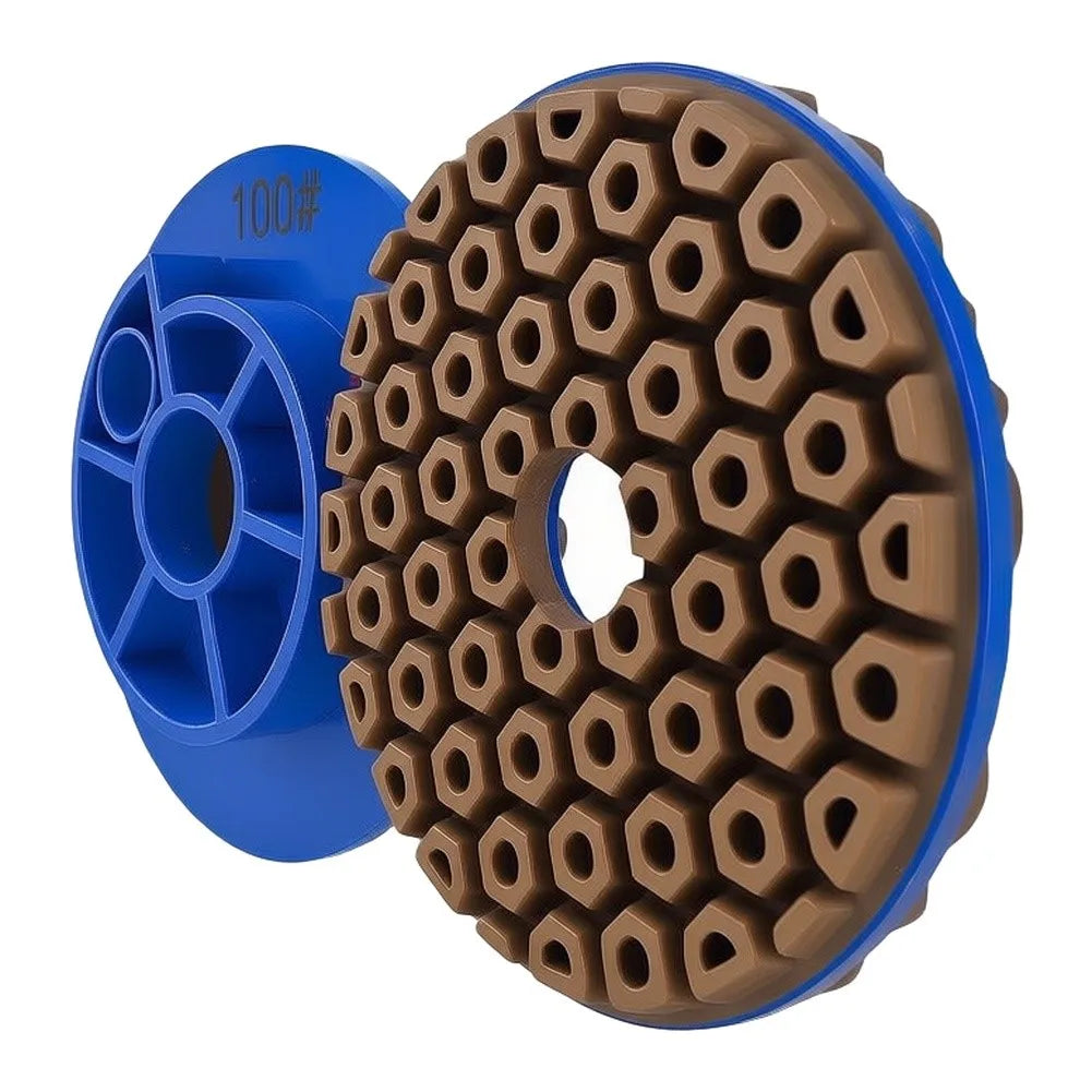 Snail Lock Wet Polishing Disc 10mm Segments – Marble & Granite