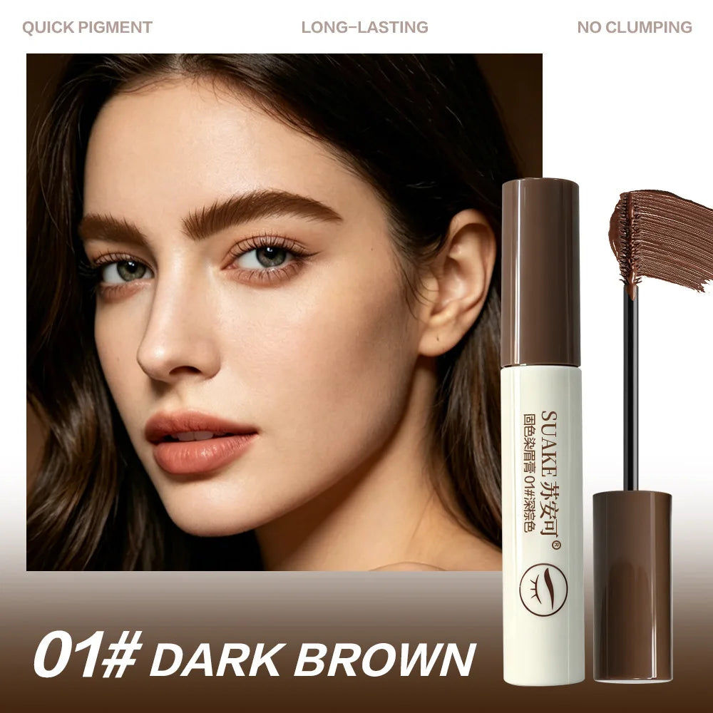 Waterproof Eyebrow Tint Gel – 3 Brown Shades, Fluffy Brow