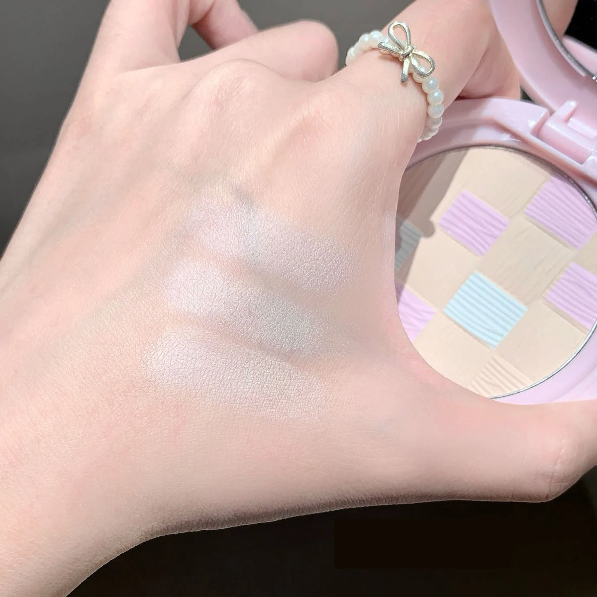 Kakashow 3-Color Blush & Contour Palette | Matte Natural Powder Blush Contour Palette PRIMED