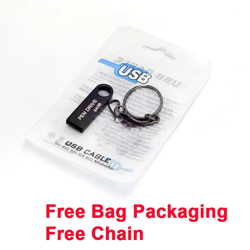50-Pack Metal USB 2.0 Flash Drives | Free Custom Logo | 128MB–64GB USB Flash Drive PRIMED