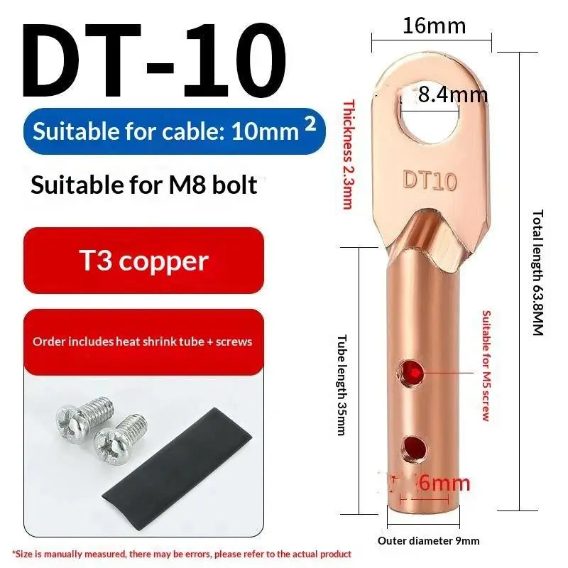 Screw-Type Copper & Aluminum Cable Lug Crimp Terminal