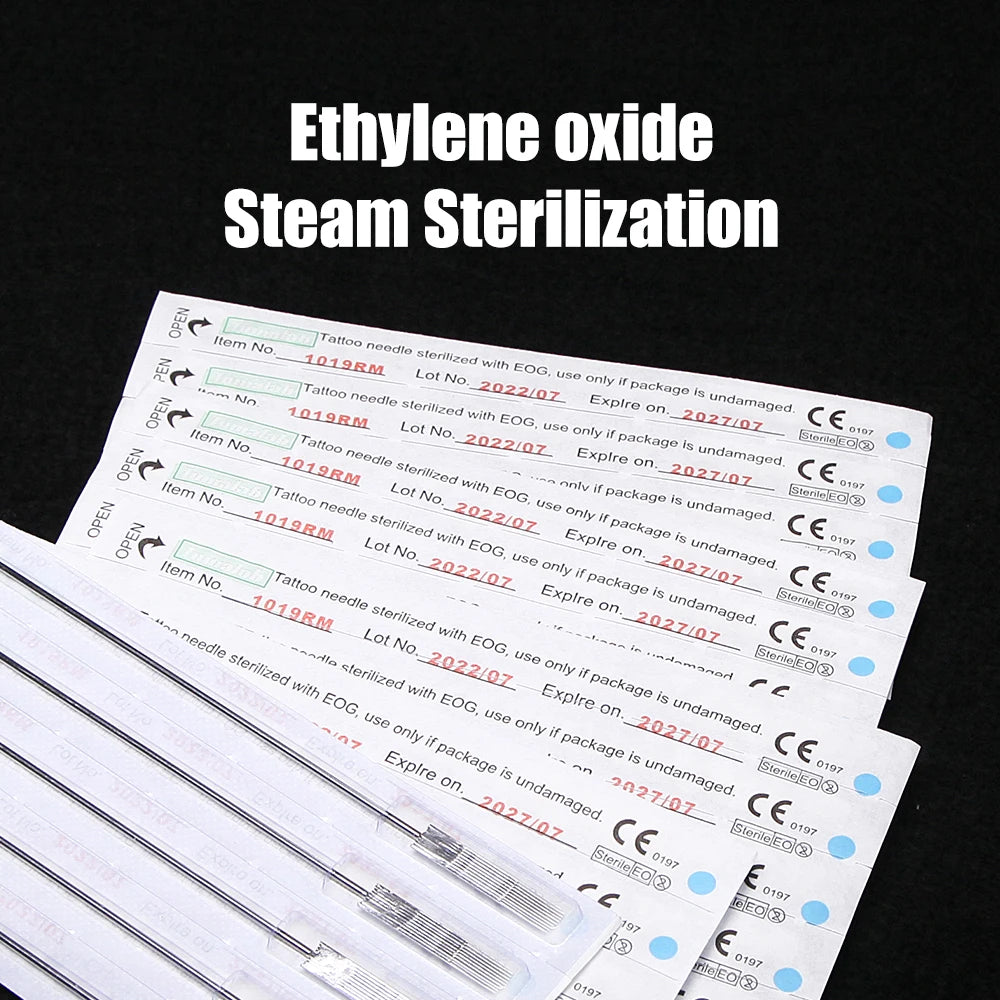 TUMAlab Sterile Disposable Round Magnum Tattoo Needles 50pk