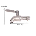 Stainless Steel Beverage Dispenser Spigot Replacement Faucet