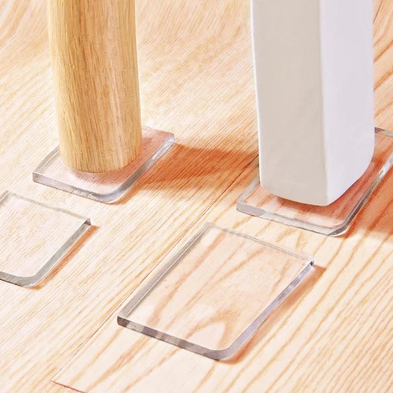 Silicone Non-Slip Pads 4/12 Pcs – Anti-Vibration Grip Mat