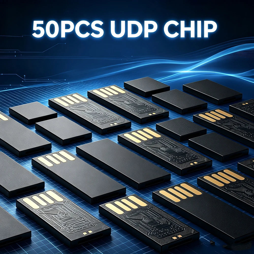 50PCS USB 2.0 UDP Flash Drive Chips Wholesale 128MB–64GB
