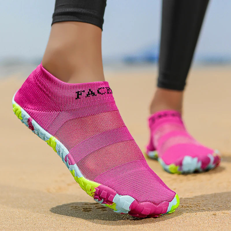Women's Barefoot Wide Toe Zero Drop Waterproof Sneakers Barefoot Sneakers PRIMED PURPLE 36