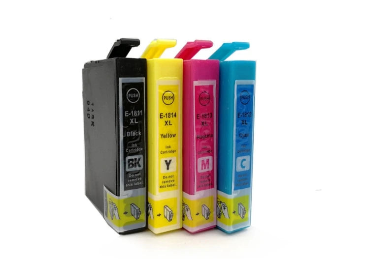 T1811 Compatible Ink Cartridges for Epson XP-225 XP-322 XP-425 Ink Cartridge Set PRIMED
