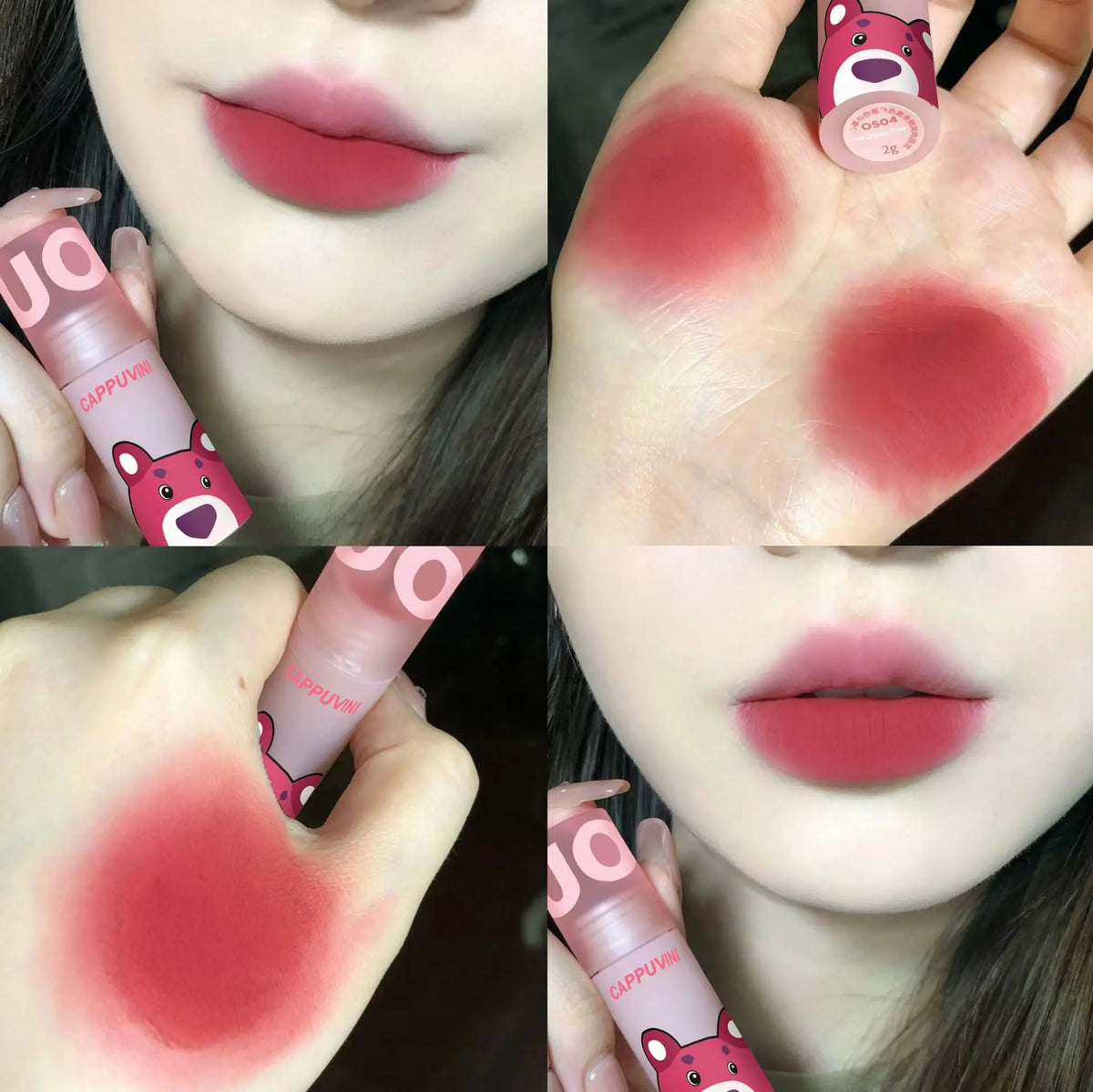 Peach Pink Matte Liquid Lipstick – Velvet Lip Glaze Waterproof Matte Liquid Lipstick PRIMED Cappuvini-04