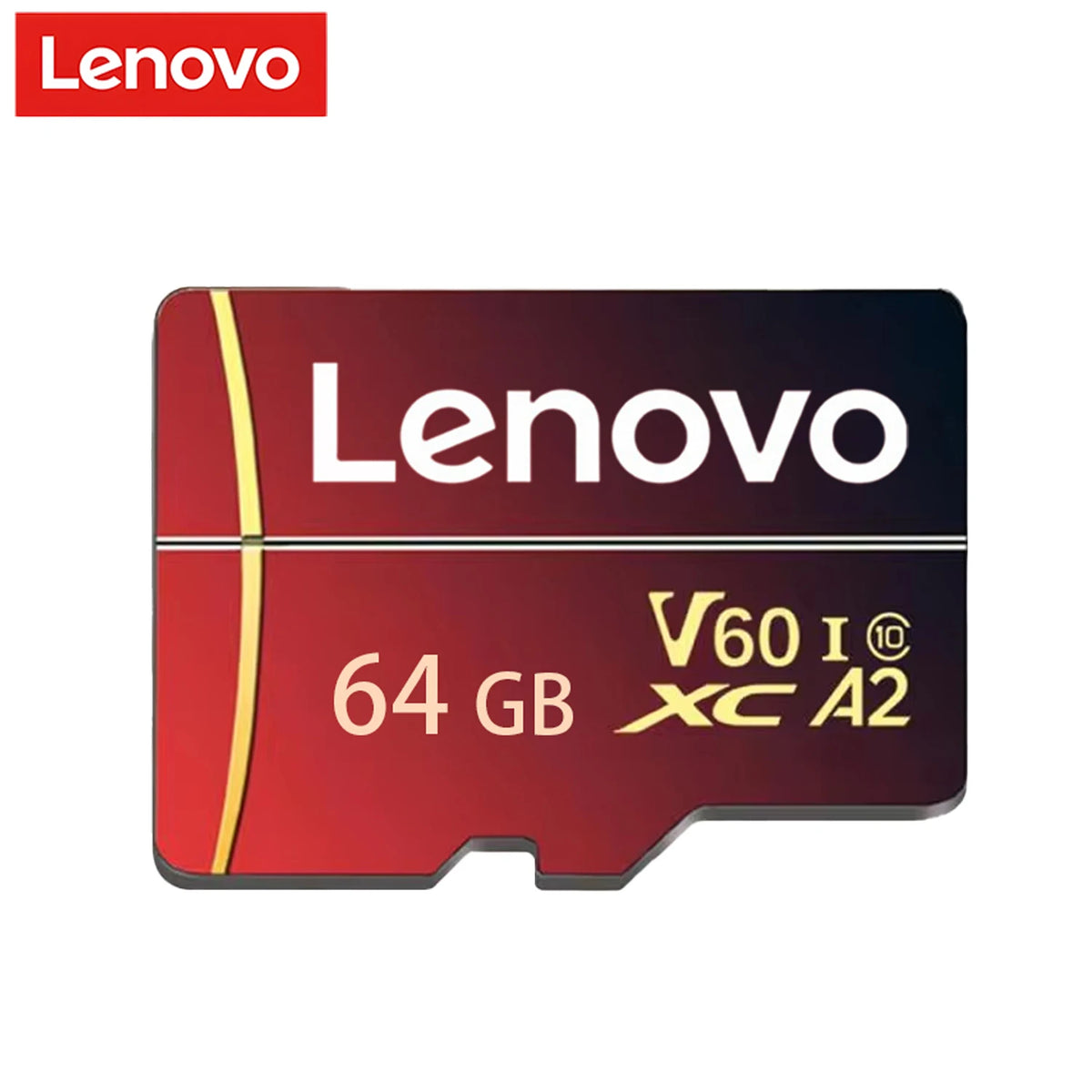 Lenovo Extreme Pro Micro SD Card 128GB–512GB U3 V60 A2 Micro SD Card PRIMED 64GB