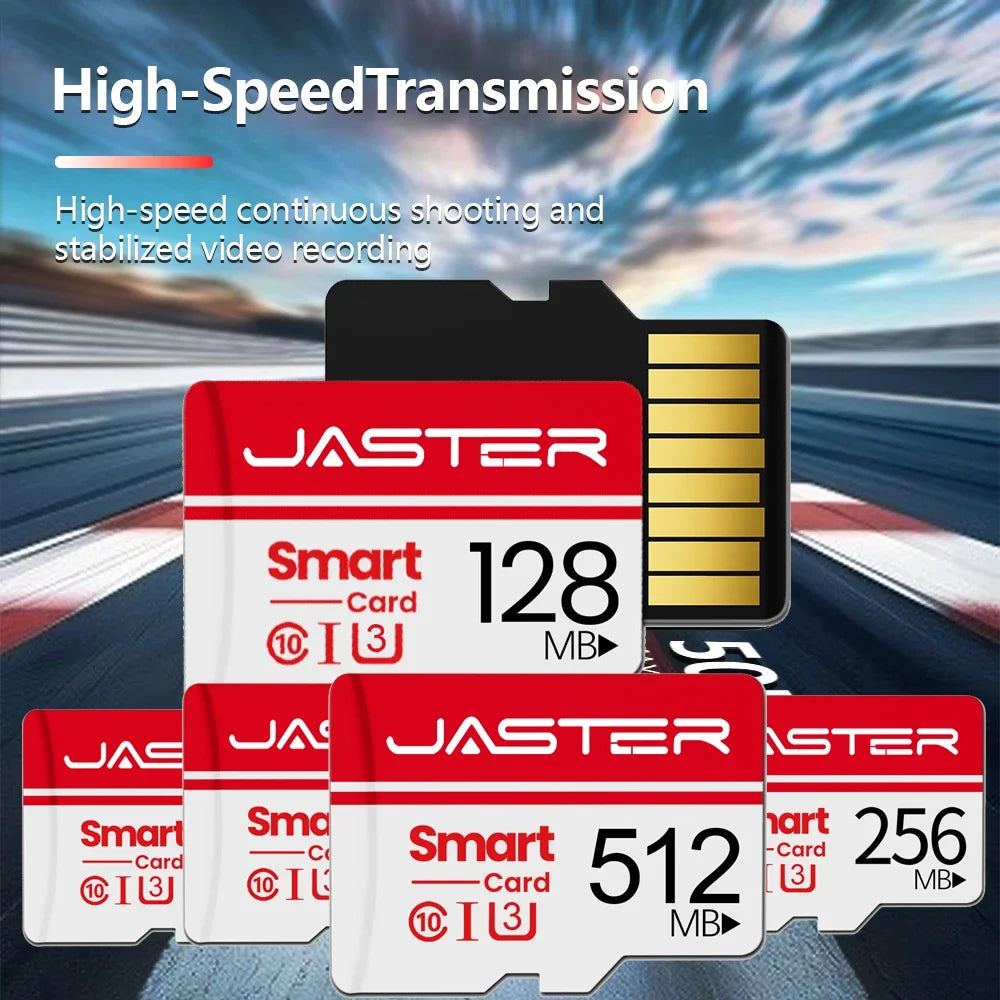JASTER SD Card Class 10 U3 V30 TF Memory Card – Drone & Camera SD Memory Card PRIMED