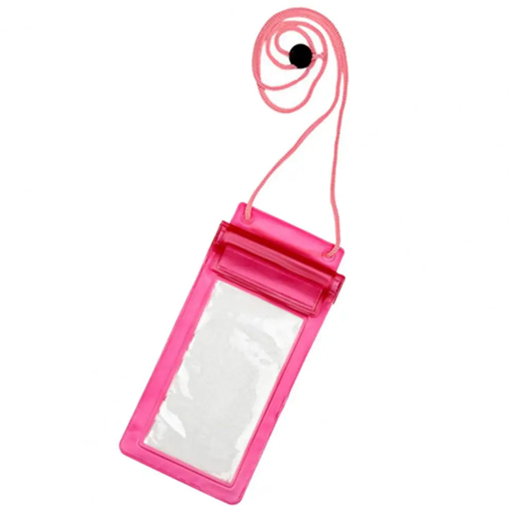 Waterproof Phone Pouch Dry Bag – Beach, Swim & Camping Waterproof Phone Pouch PRIMED Pink