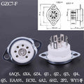 Gold-Plated 7-Pin B7G Vacuum Tube Socket | 6AQ5 6J1 6J2