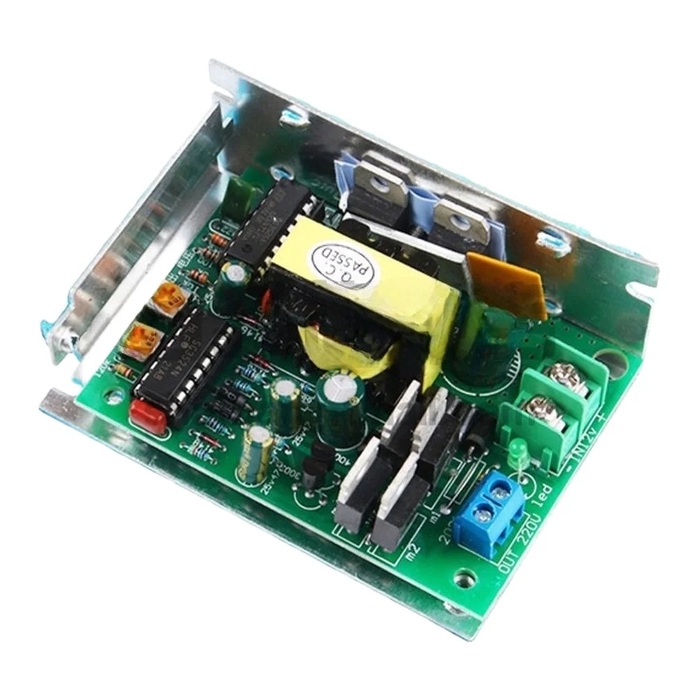 Portable 12V to 220V DC/AC Power Inverter 100W Adjustable DC/AC Power Inverter PRIMED