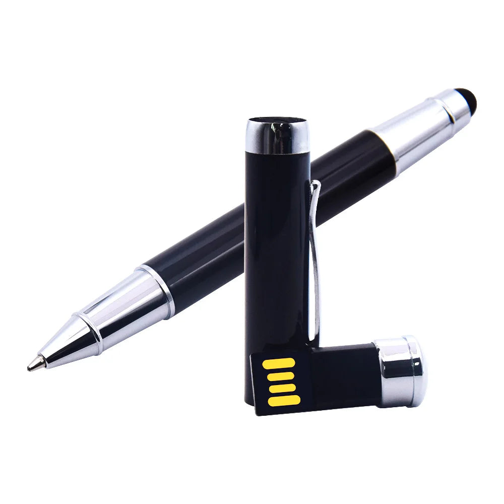 Pen USB Flash Drive 2.0 | Ballpoint Writing Pen Memory Stick USB Flash Drive Pen PRIMED