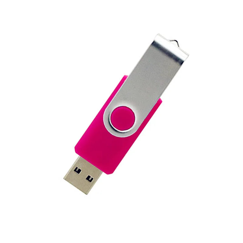 Custom Logo Metal Clip USB Flash Drives 10-Pack | 128GB–512MB USB Flash Drive PRIMED