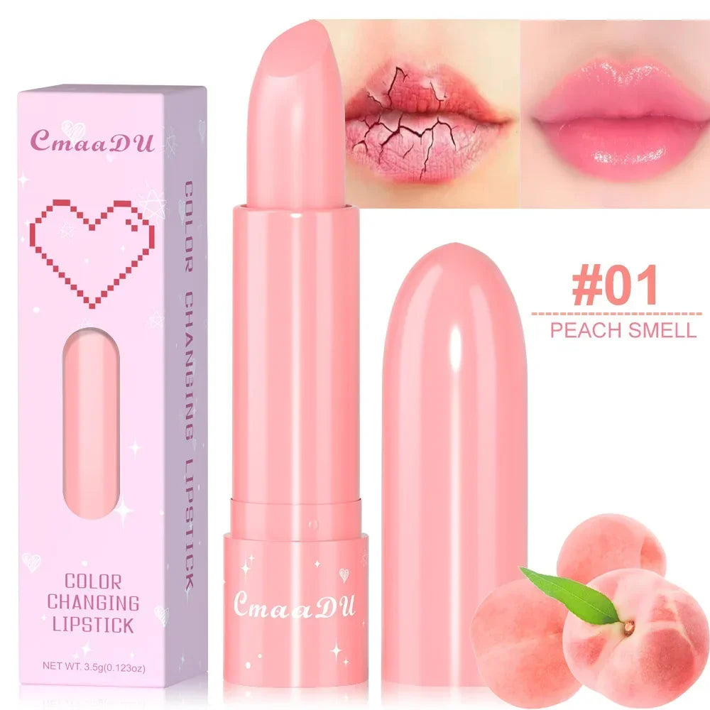 CmaaDu 6-Color Waterproof Tinted Lip Balm Lipstick – Moisturizing Tinted Lip Balm PRIMED 6SSGKH-01