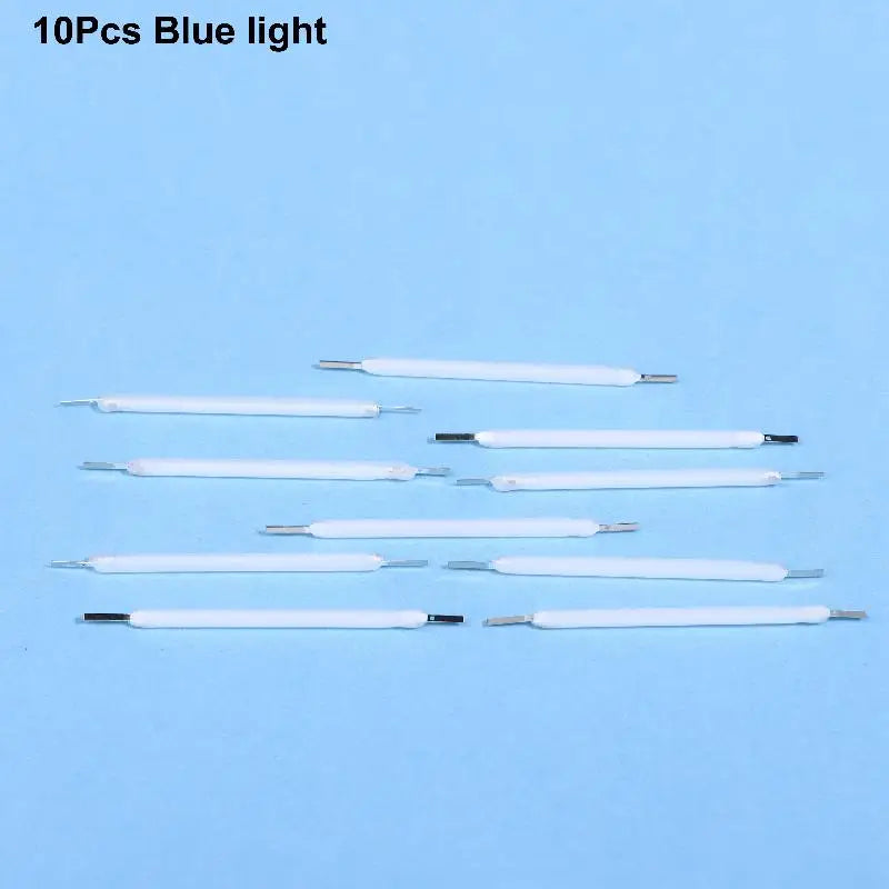 10-Pack 38mm DC3V LED Filament Beads – Edison Bulb DIY Parts