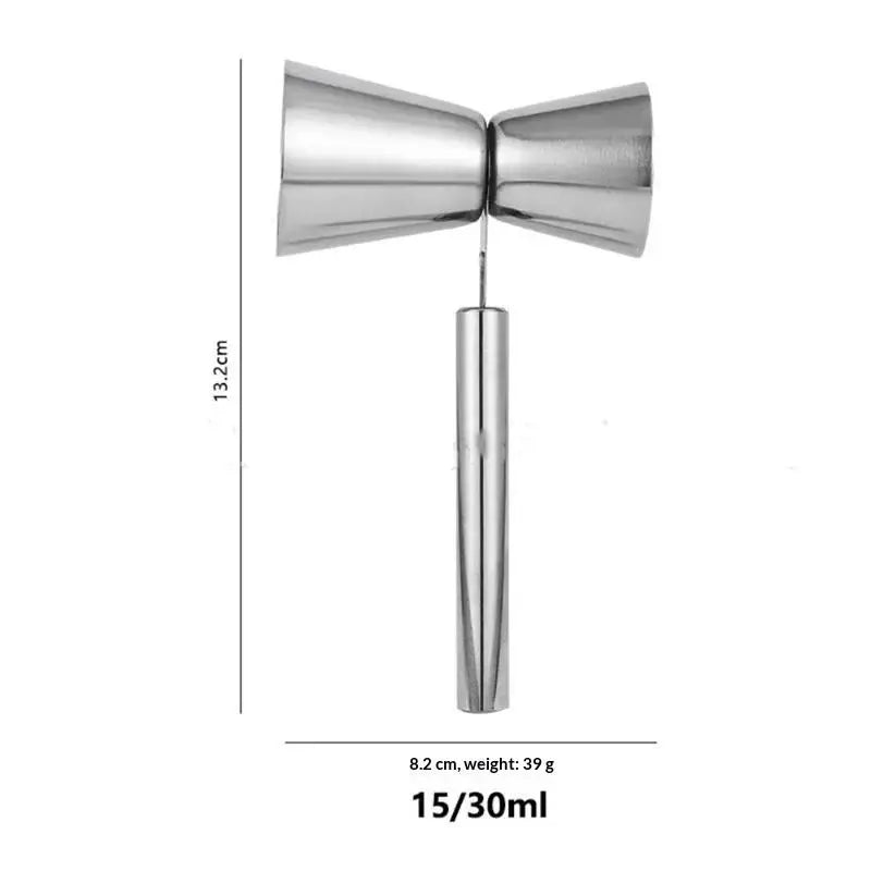 304 Stainless Steel Cocktail Jigger with Handle | 20ml & 40ml