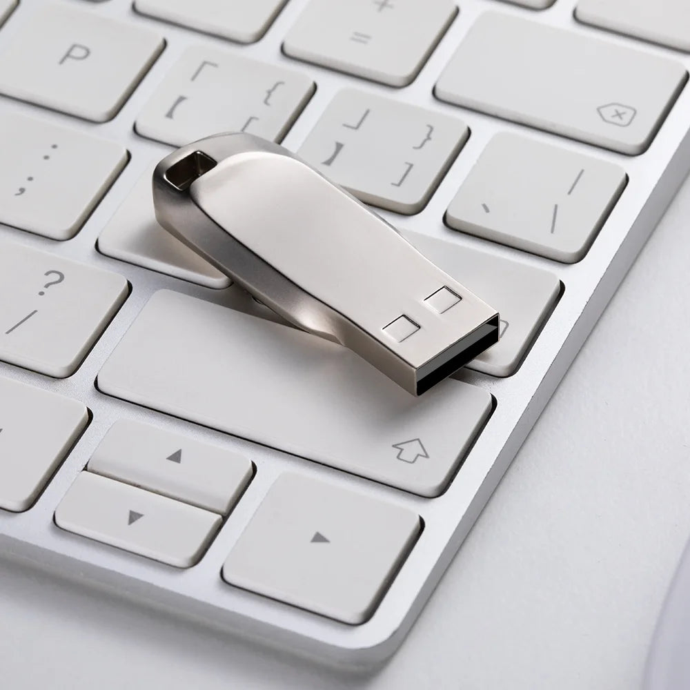 2-Pack Metal USB 2.0 Flash Drive Waterproof | 8GB–128GB USB Flash Drive PRIMED